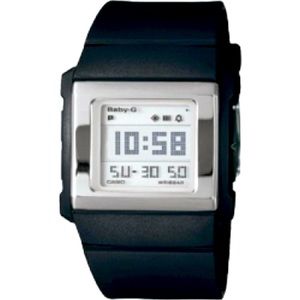 Vintage Casio Baby-G ladies watch, digital display, black band